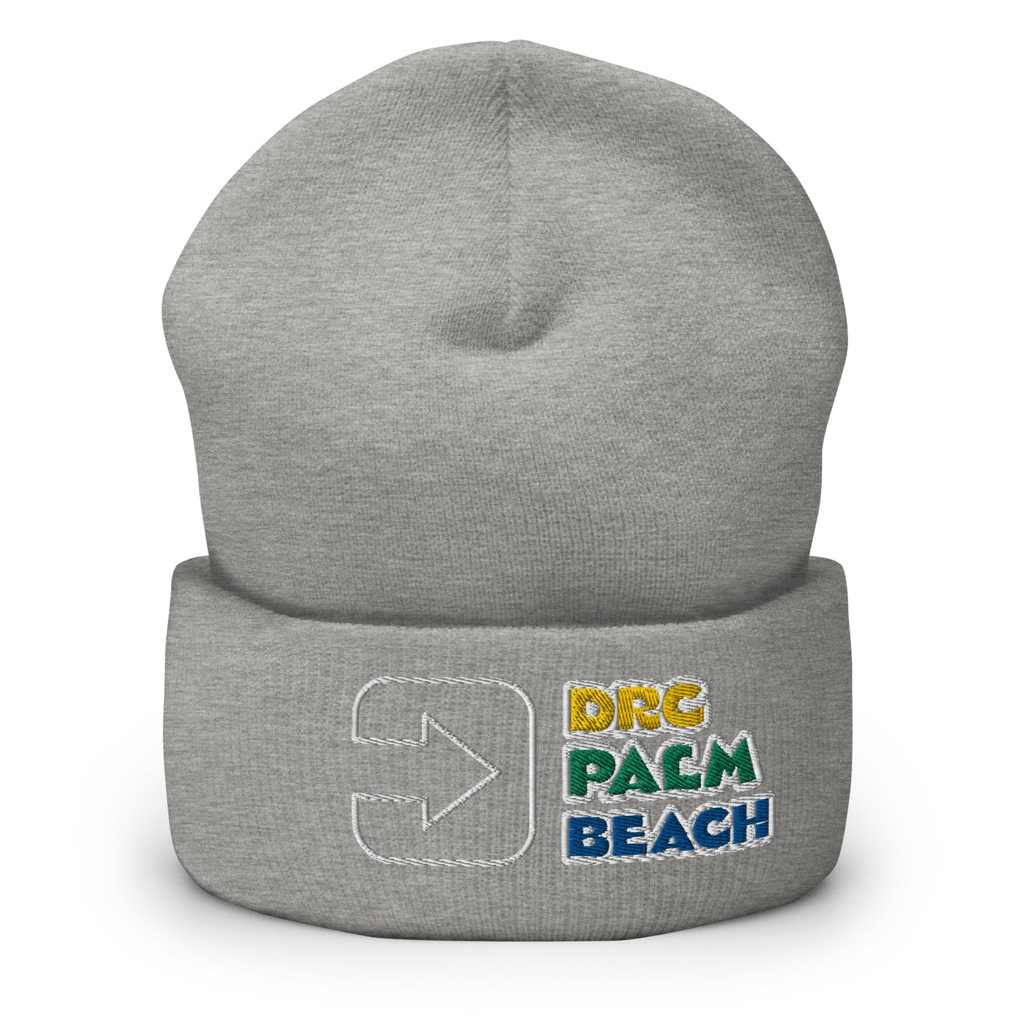 Cuffed Beach Beanie "PALMB"