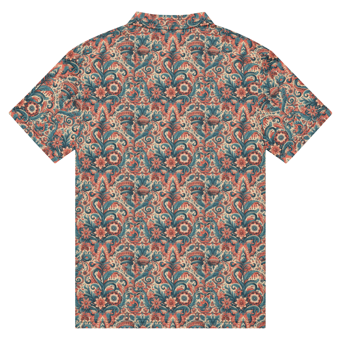 Men’s Slim Fit Polo "I FIORI DI DOMENICO"