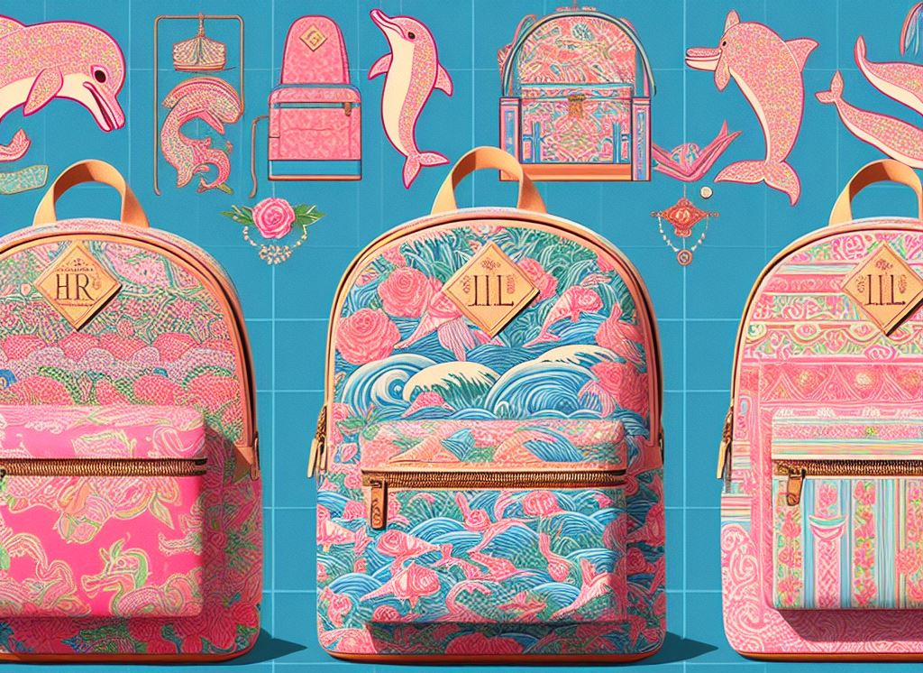 Dauphin Rose Couture - Beach Supreme Backpacks