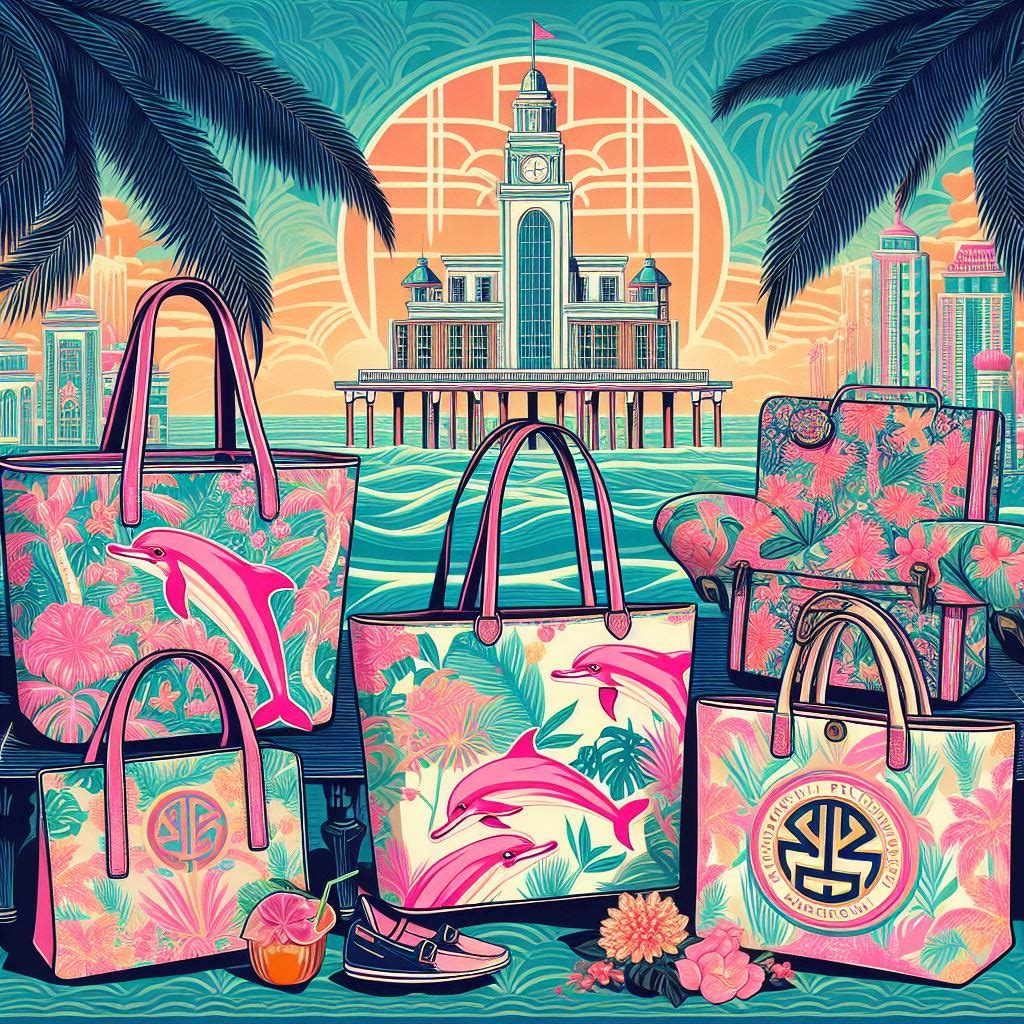 Dauphin Rose Couture - Wellness Beach Bags