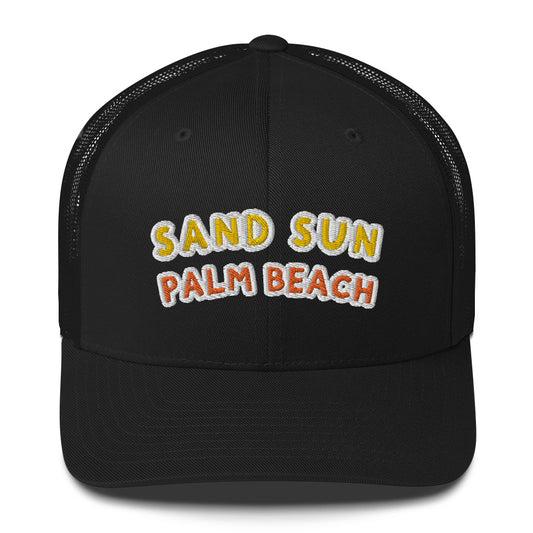 Beach Trucker Cap "PALMB"