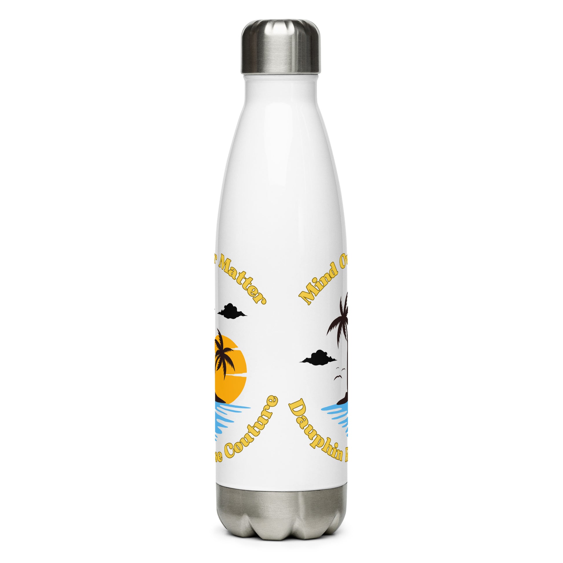 DAUPHIN_ROSE_COUTURE-stainless-steel-water-bottle-white-17oz-back-mental wellness