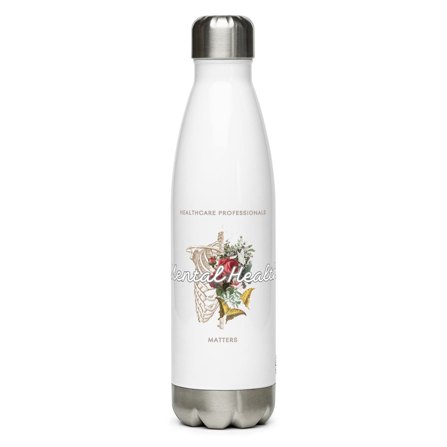 DAUPHIN_ROSE_COUTURE-stainless-steel-water-bottle-white-17oz-right