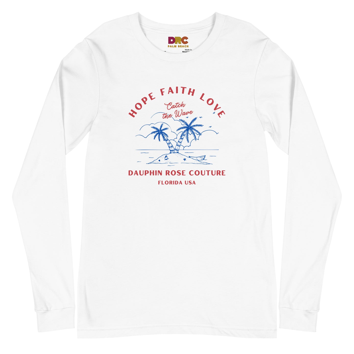 Beach Long Sleeve Tee "STRONG"