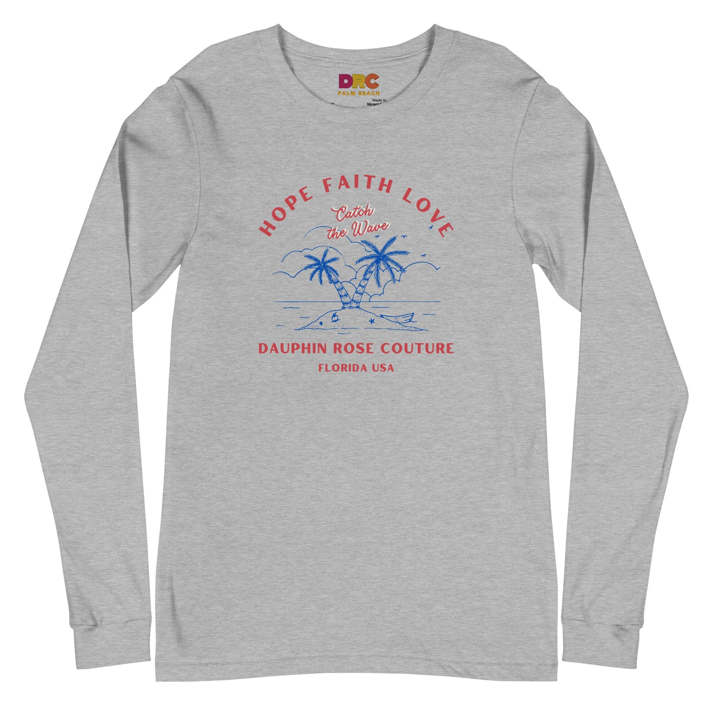 Beach Long Sleeve Tee "STRONG"