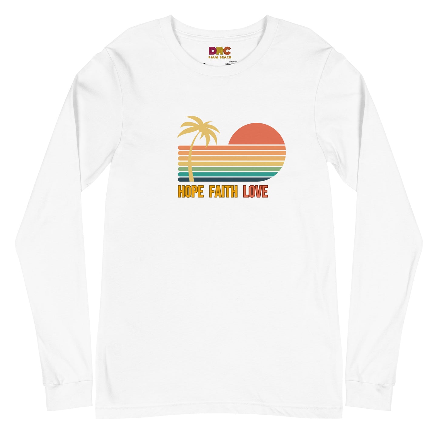 Beach Long Sleeve Tee "STRONG"