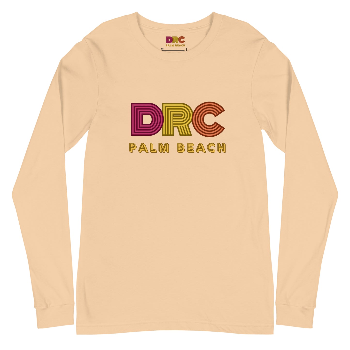 DAUPHIN_ROSE_COUTURE-unisex-long-sleeve-tee-sand-dune-front-florida beach apparel