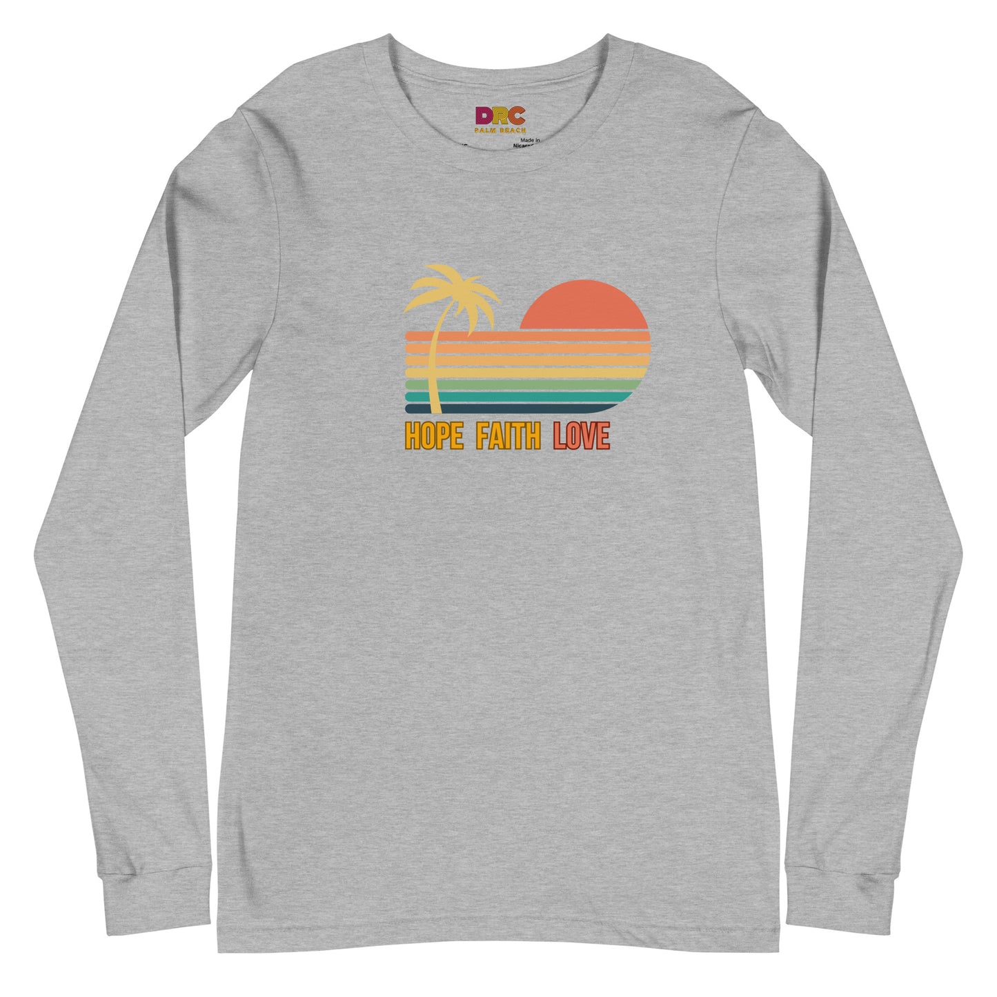 Beach Long Sleeve Tee "STRONG"