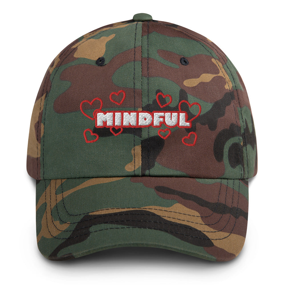 Dauphin_Rose_Couture_classic-dad-hat-green-camo-front-florida lifestyle