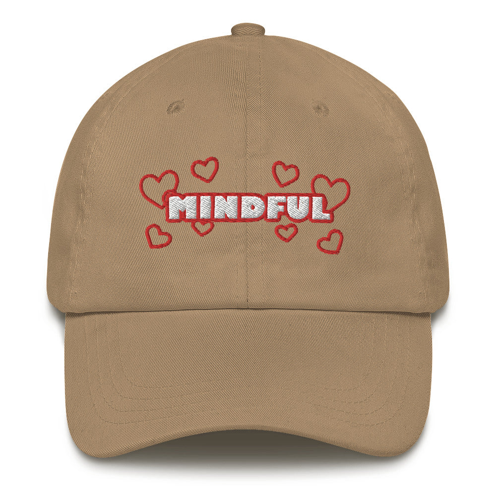 Dauphin_Rose_Couture_classic-dad-hat-khaki-front-healthcare mental wellbeing