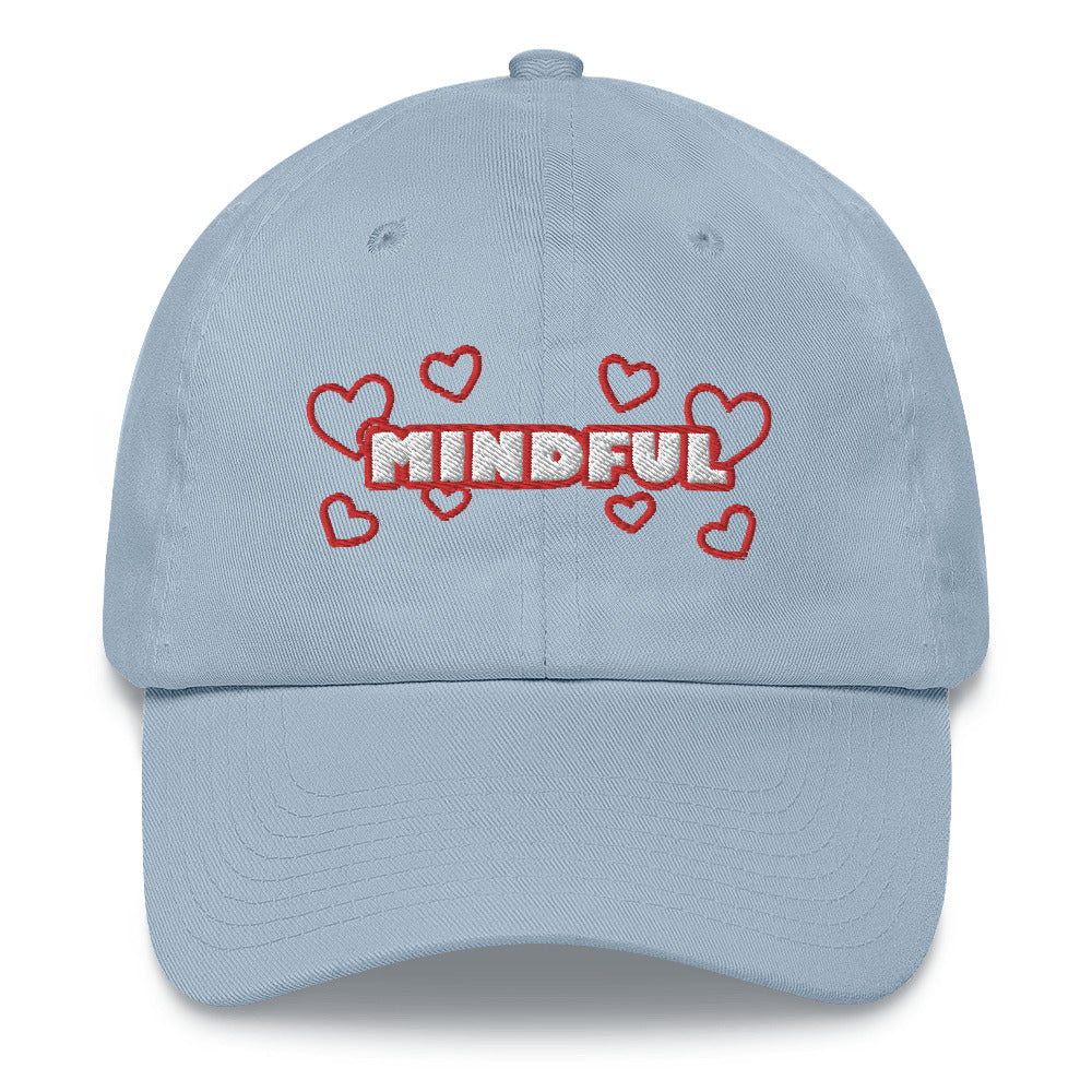 Dauphin_Rose_Couture_classic-dad-hat-light-blue-front-healthcare mental wellness