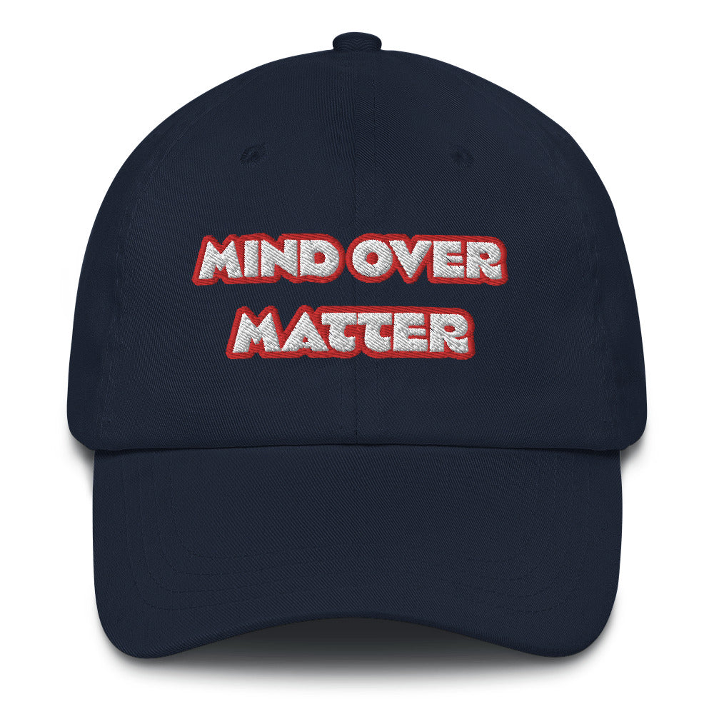 Dauphin_Rose_Couture_classic-dad-hat-navy-front-mental wellness