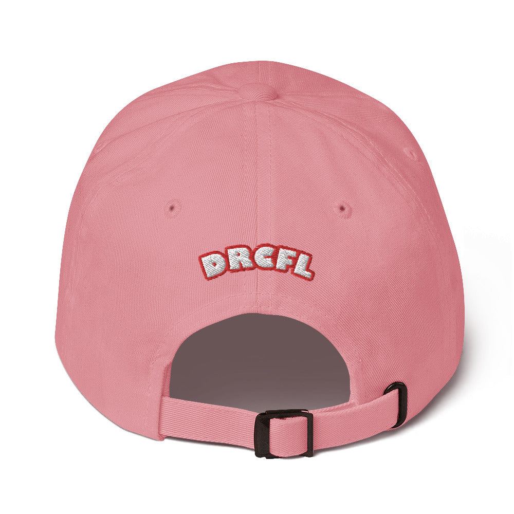 Dauphin_Rose_Couture_classic-dad-hat-pink-back-florida-gift