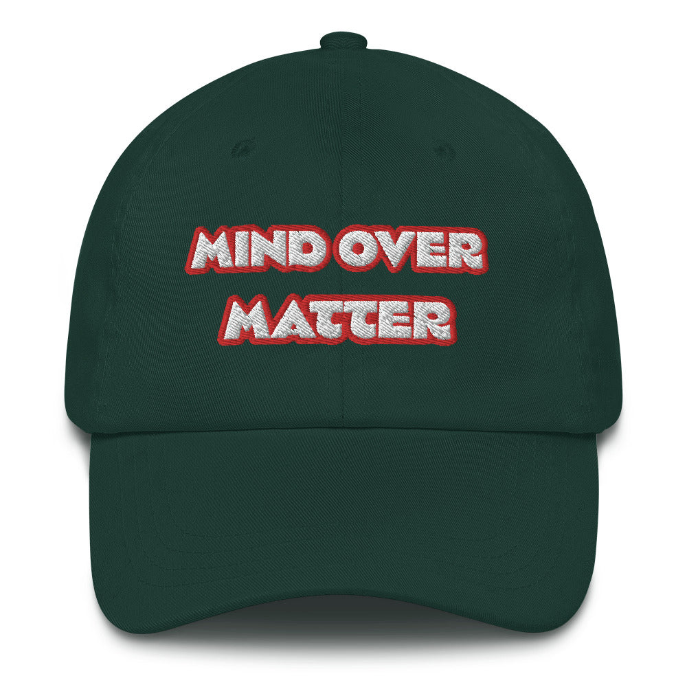 Dauphin_Rose_Couture_classic-dad-hat-spruce-front-mental wellness