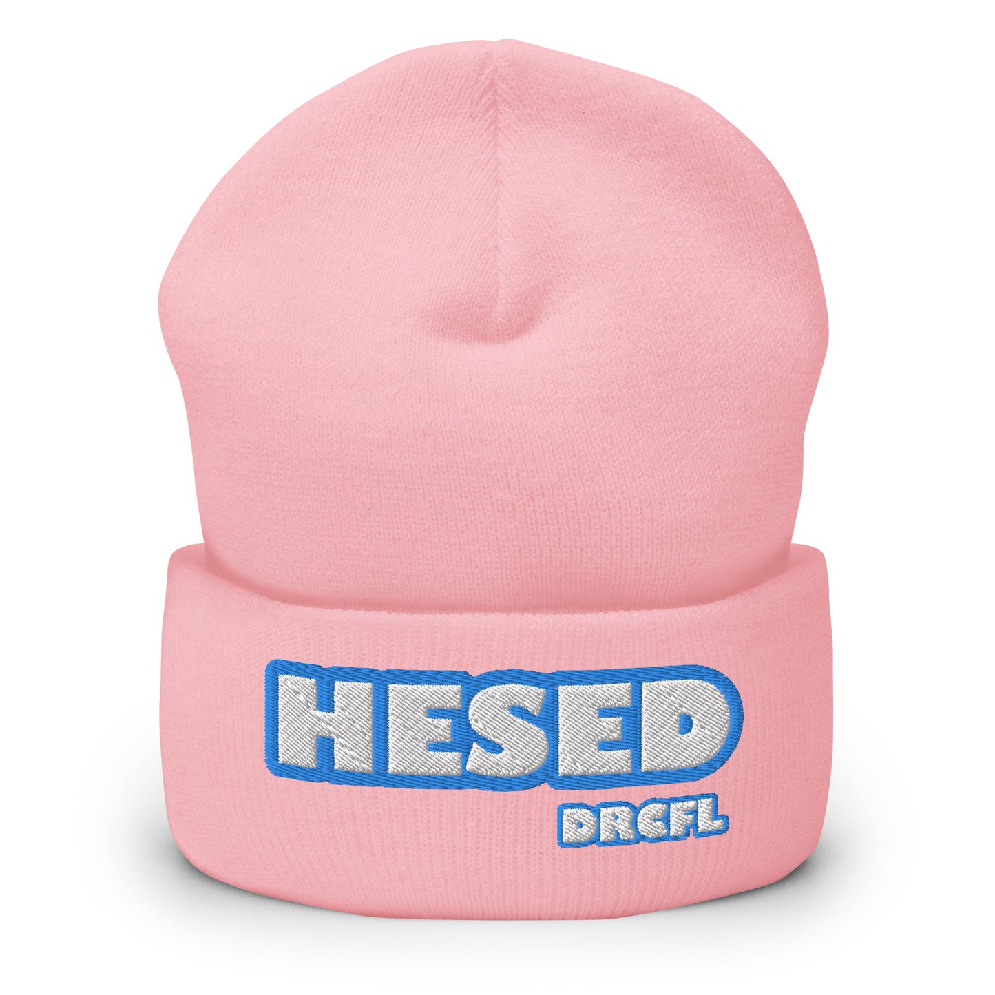 Dauphin_Rose_Couture_cuffed-beanie-baby-pink-front-hesed