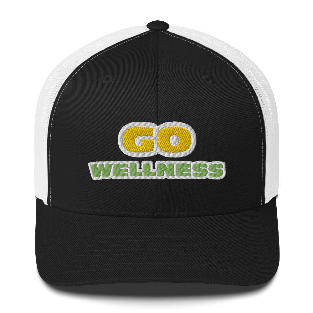 Dauphin_Rose_Couture_retro-trucker-hat-black-white-front-go wellness