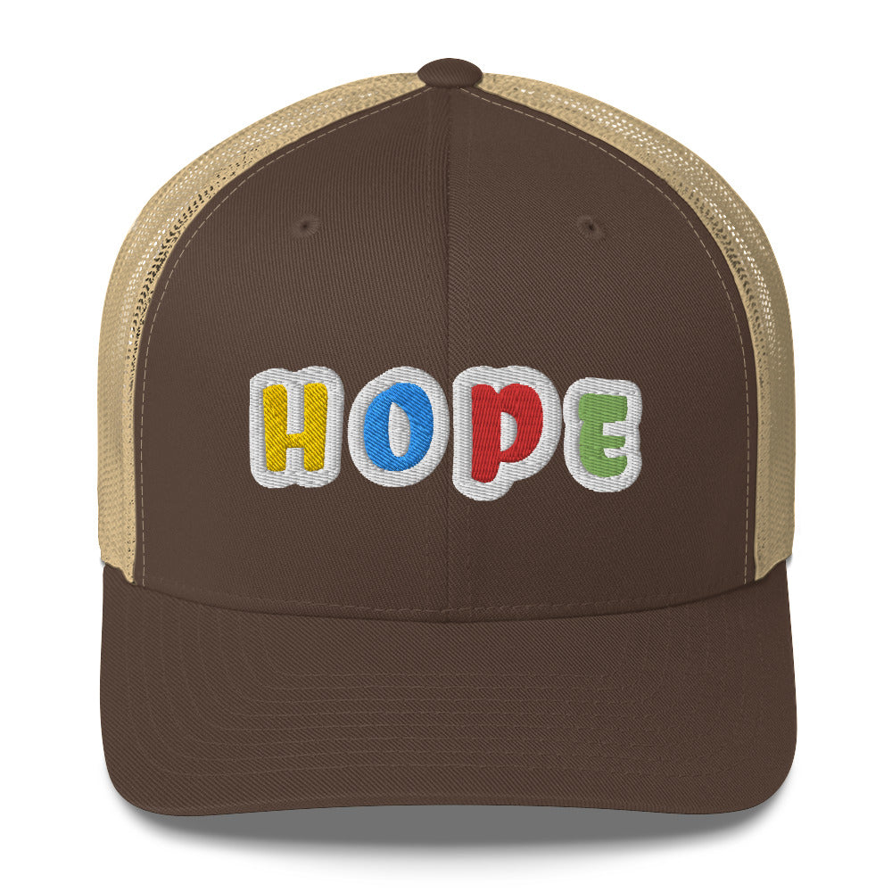 Dauphin_Rose_Couture_retro-trucker-hat-brown-khaki-front-hope