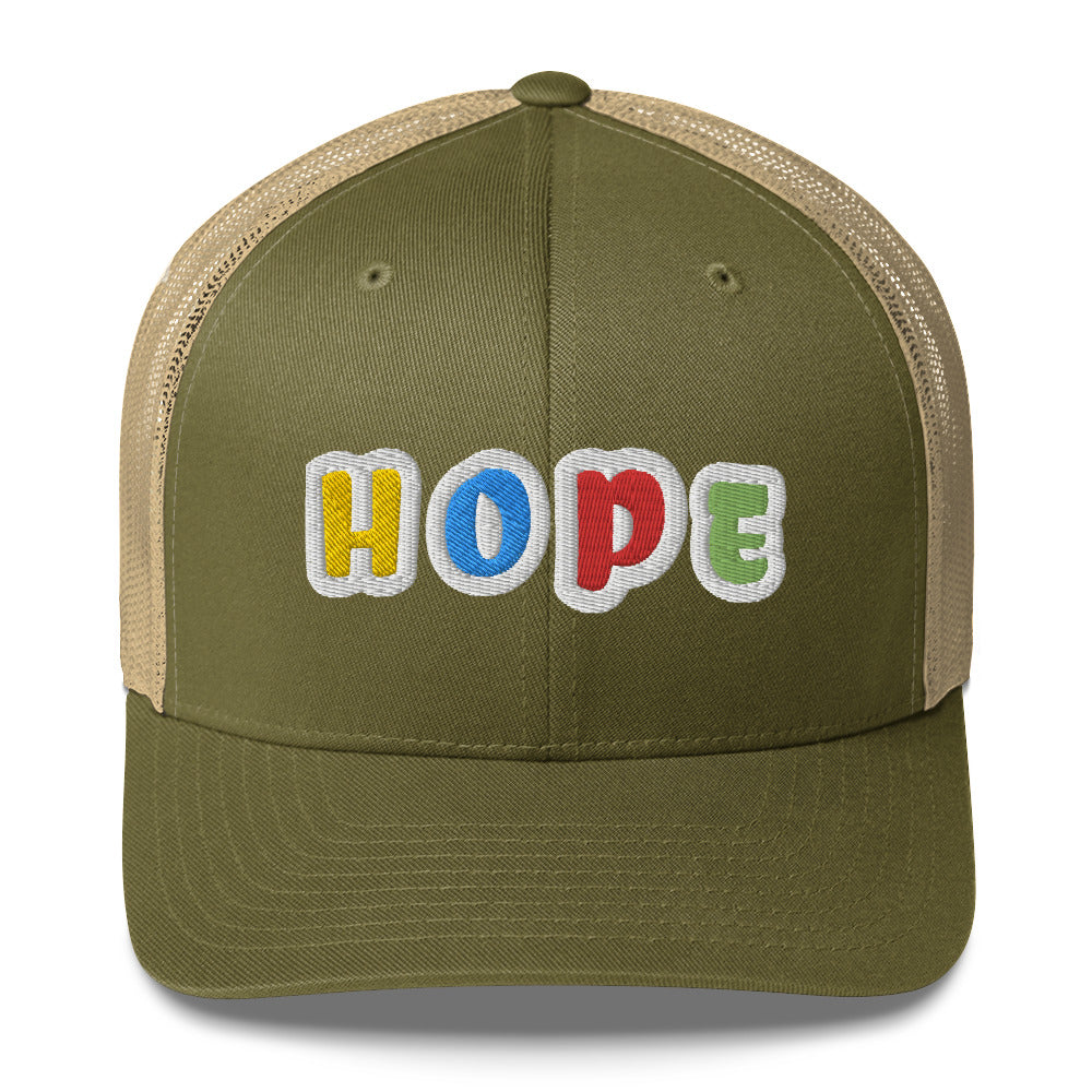 Dauphin_Rose_Couture_retro-trucker-hat-moss-khaki-front-hope