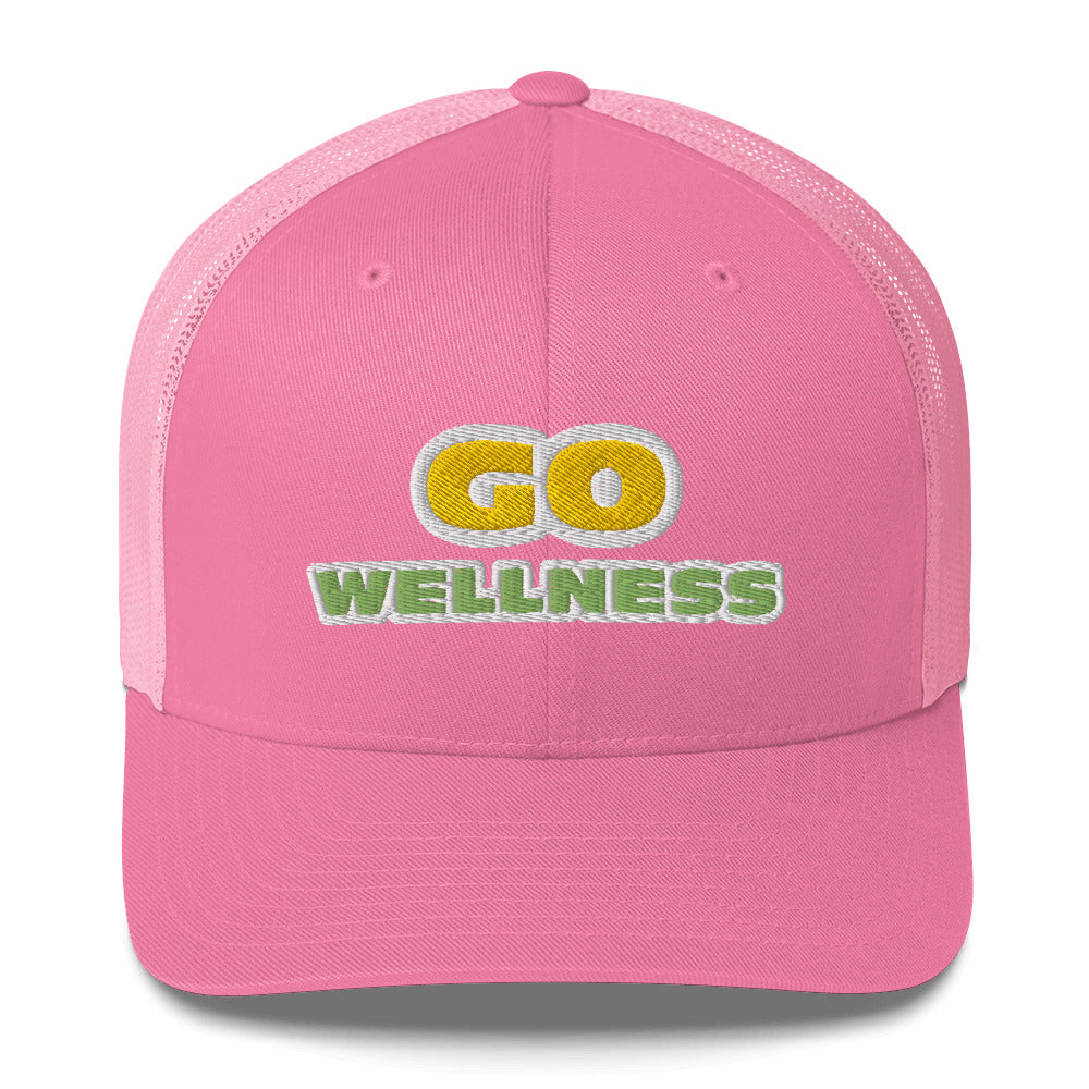 Dauphin_Rose_Couture_retro-trucker-hat-pink-front-go wellness