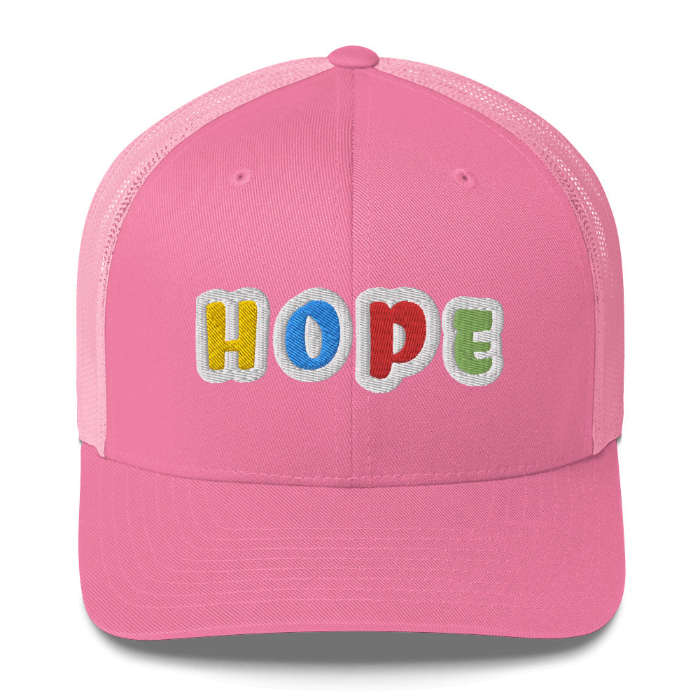 Dauphin_Rose_Couture_retro-trucker-hat-pink-front-hope