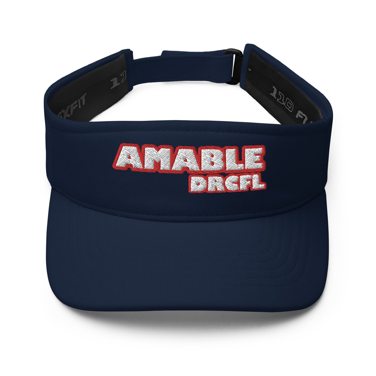 Dauphin Rose Couture visor-navy-front-amable