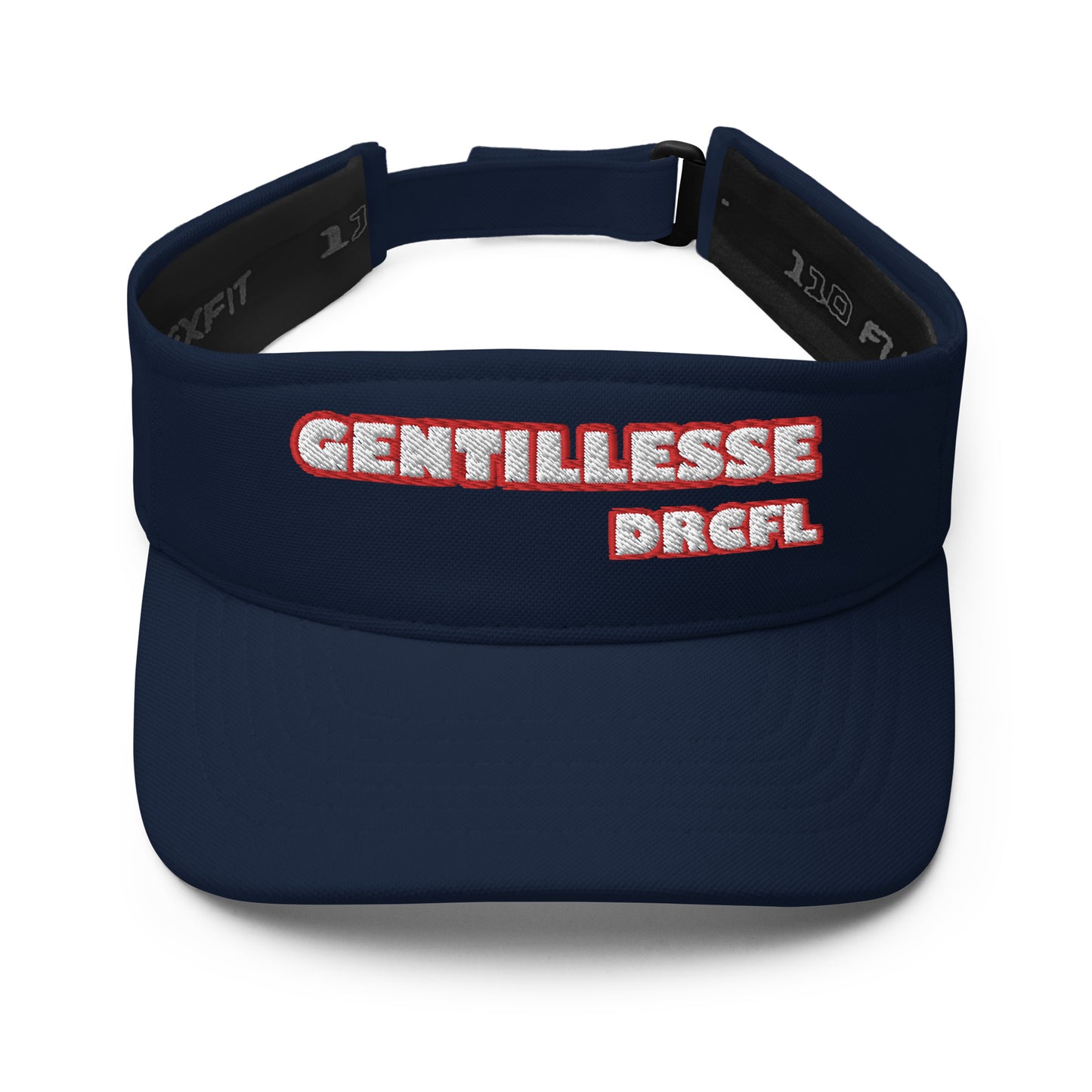 Dauphin Rose Couture visor-navy-front-gentillesse