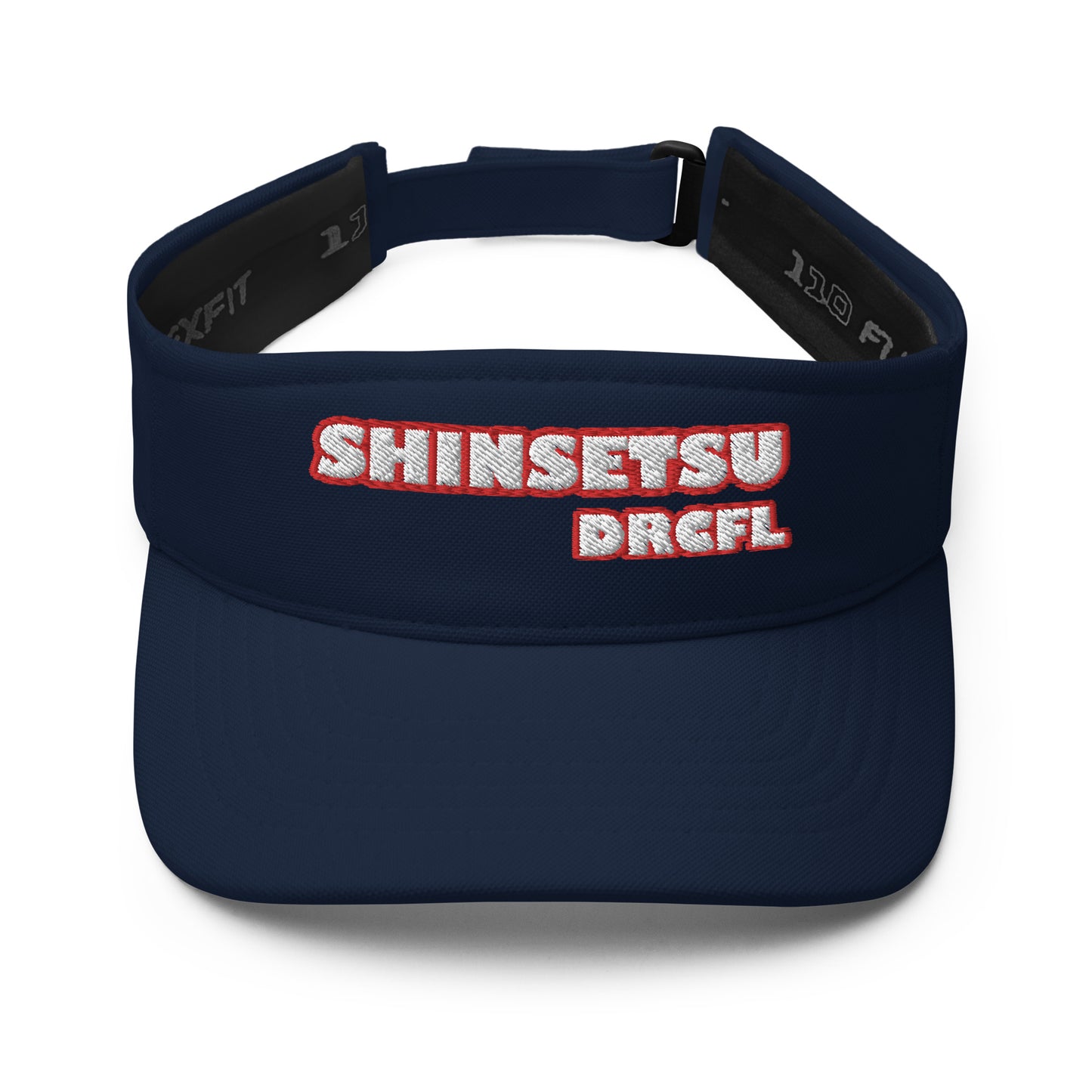 Dauphin Rose Couture visor-navy-front-shinsetsu