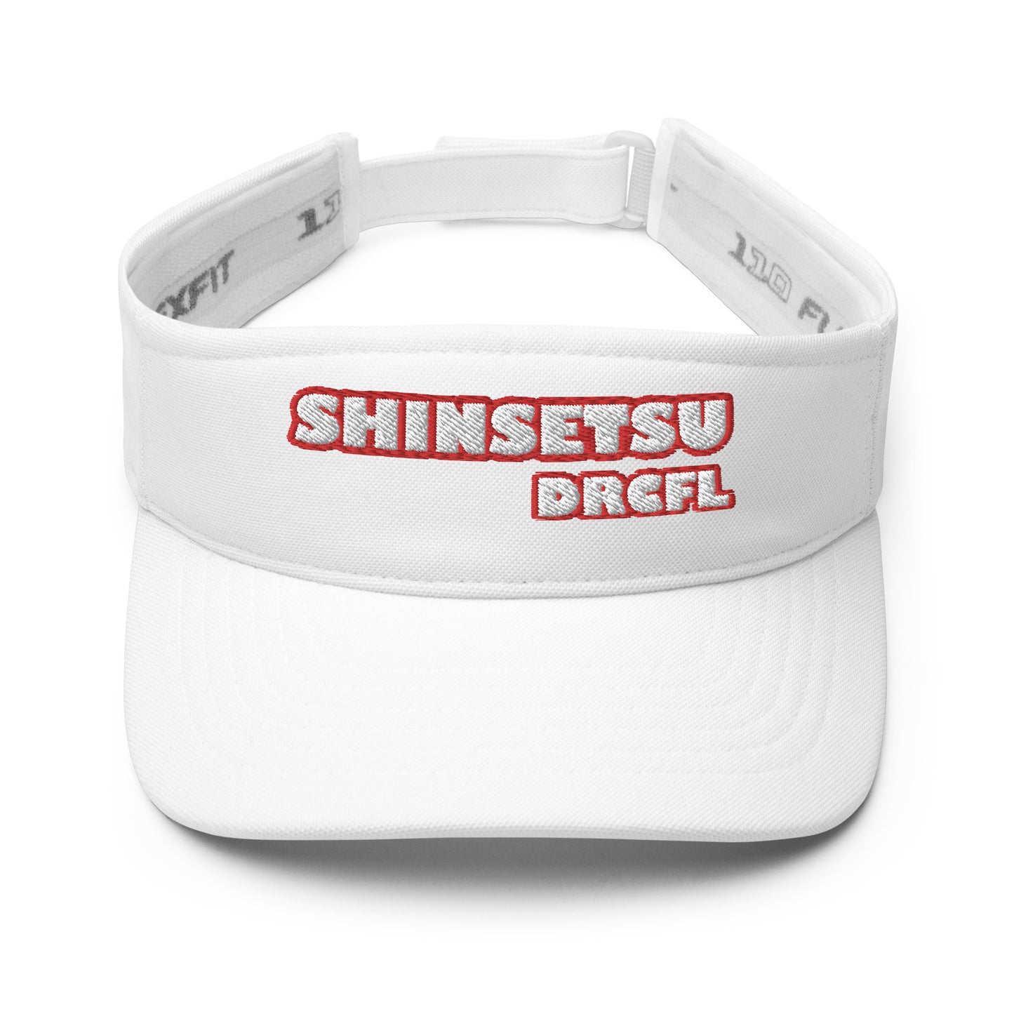 Dauphin Rose Couture visor-white-front-shinsetsu