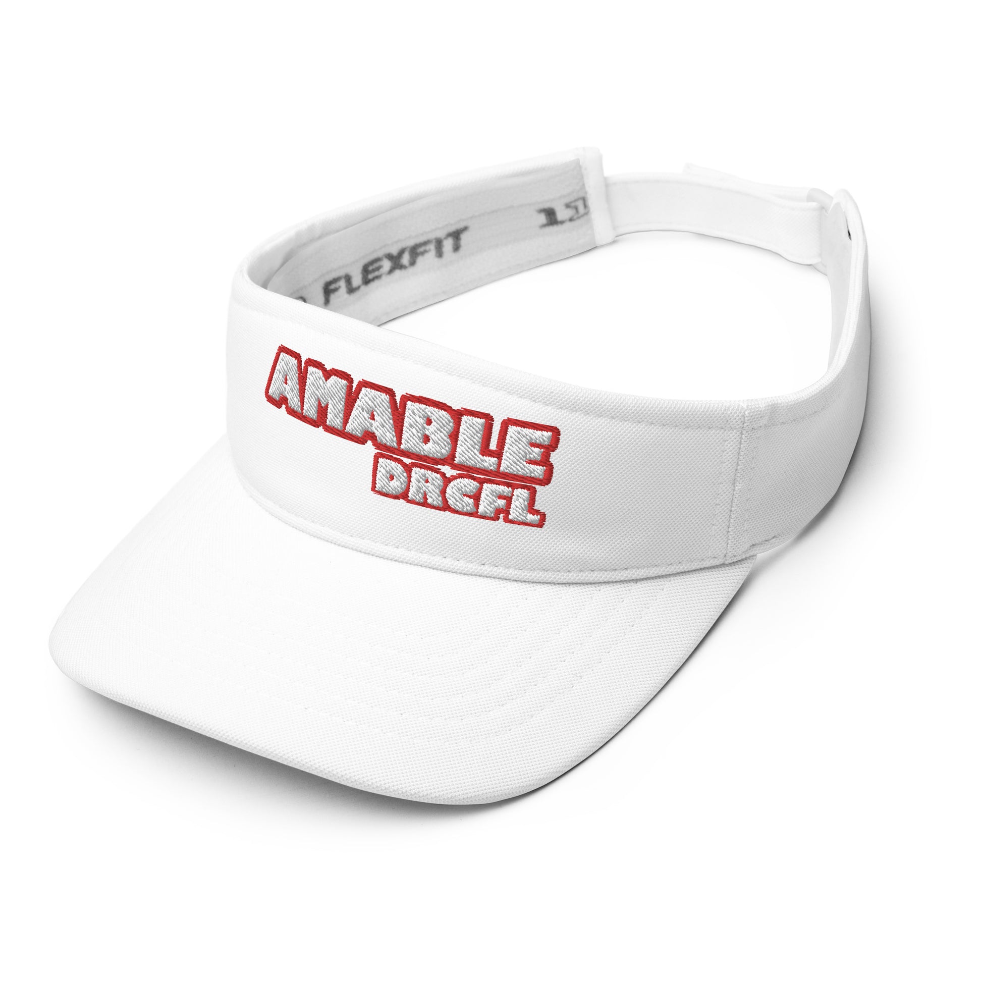 Dauphin Rose Couture visor-white-left-front-amable