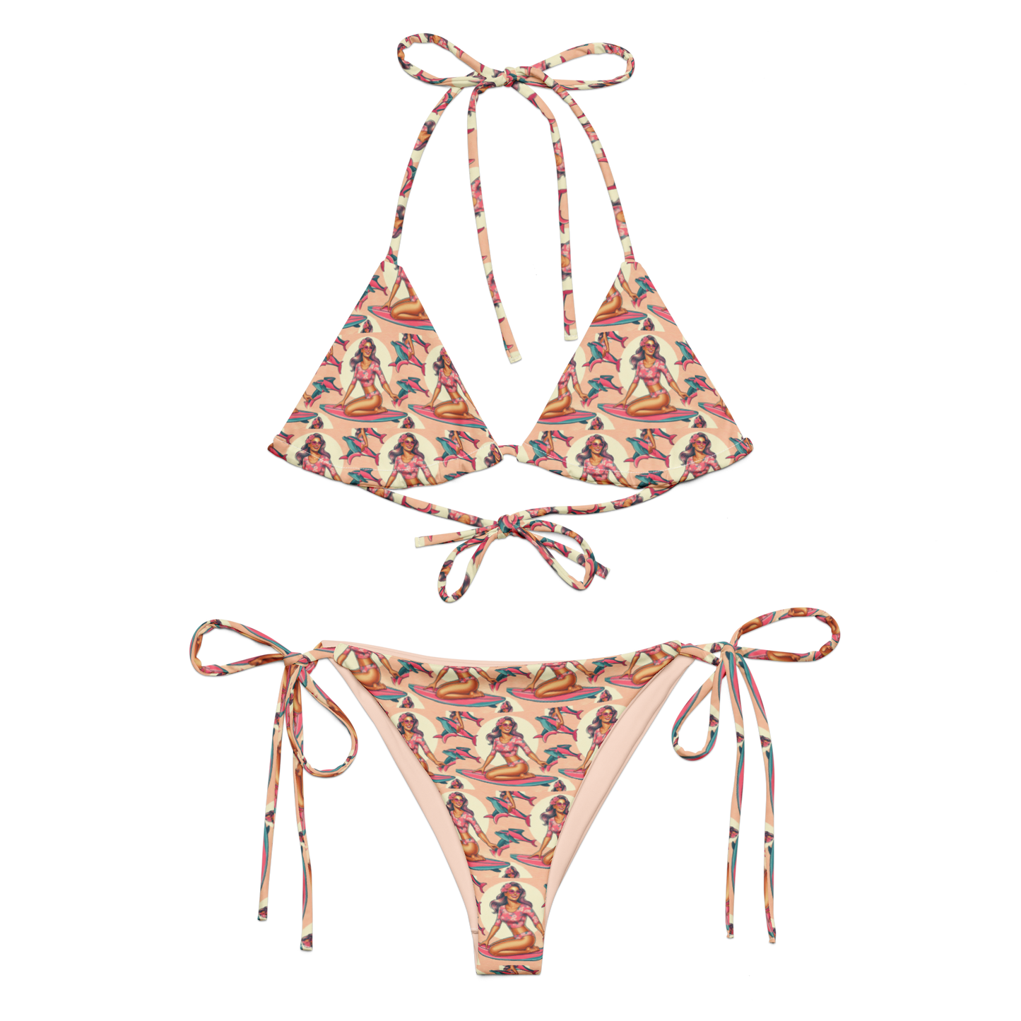 String Bikini "SURFER GIRL No.1"