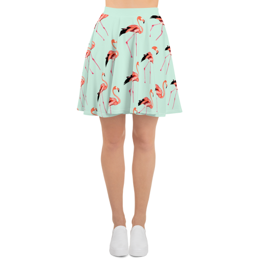 Mini Skirt "FLAMINGO TANGO"