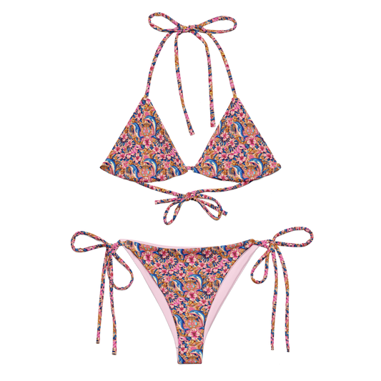 String Bikini "ROYAL HIBISCUS No.1"