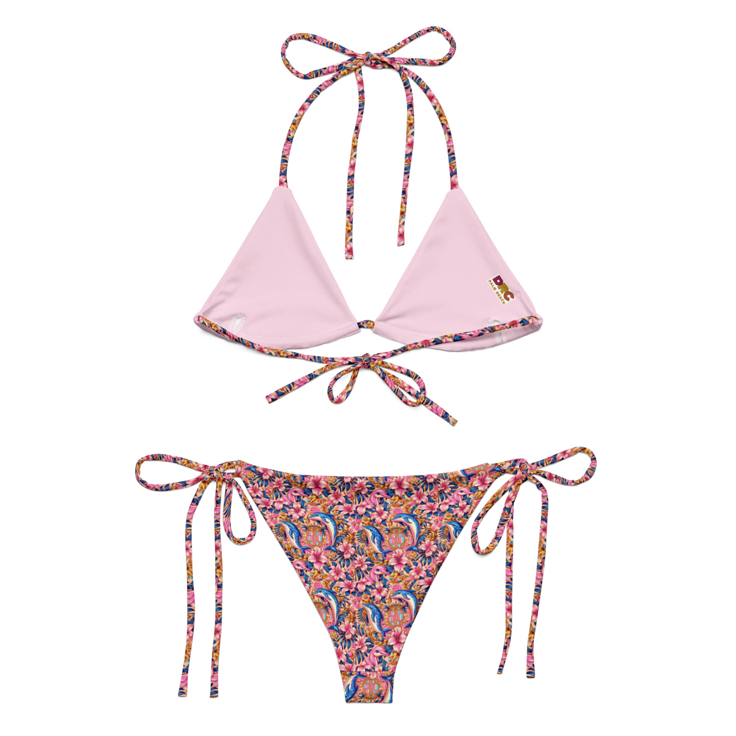 String Bikini "ROYAL HIBISCUS No.1"