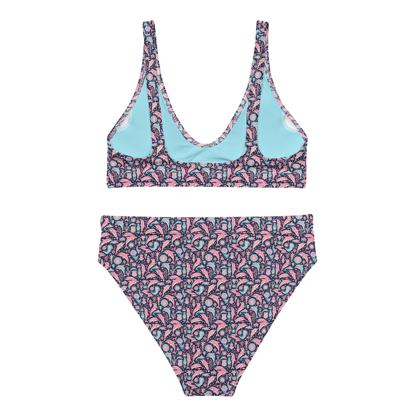 High-Waisted Bikini "NIGHTCAP No.1"