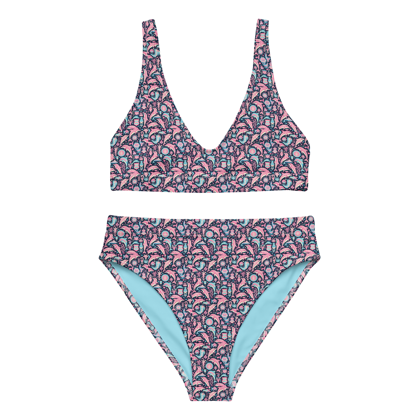 High-Waisted Bikini "NIGHTCAP No.1"