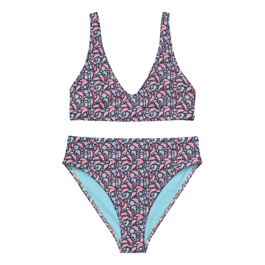 High-Waisted Bikini "NIGHTCAP No.1"