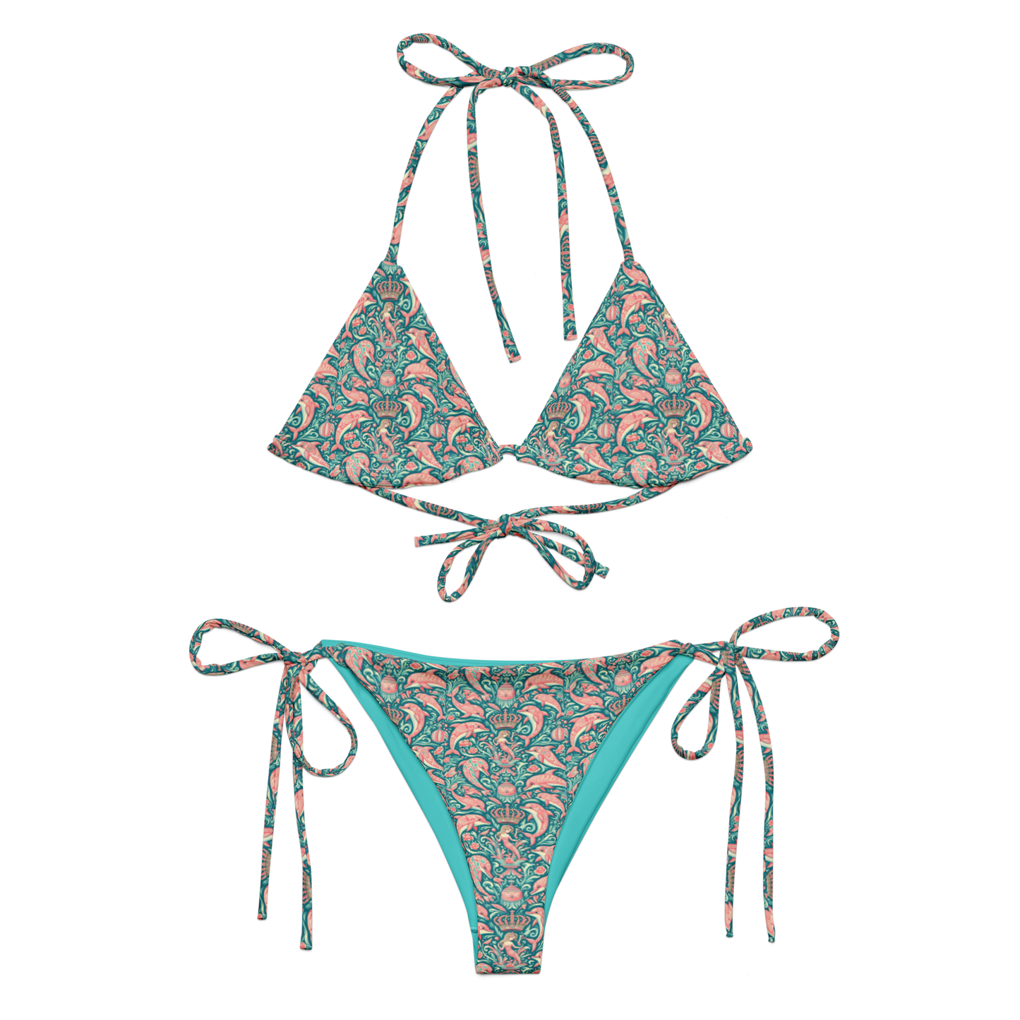 String Bikini "MERMAID QUEEN"