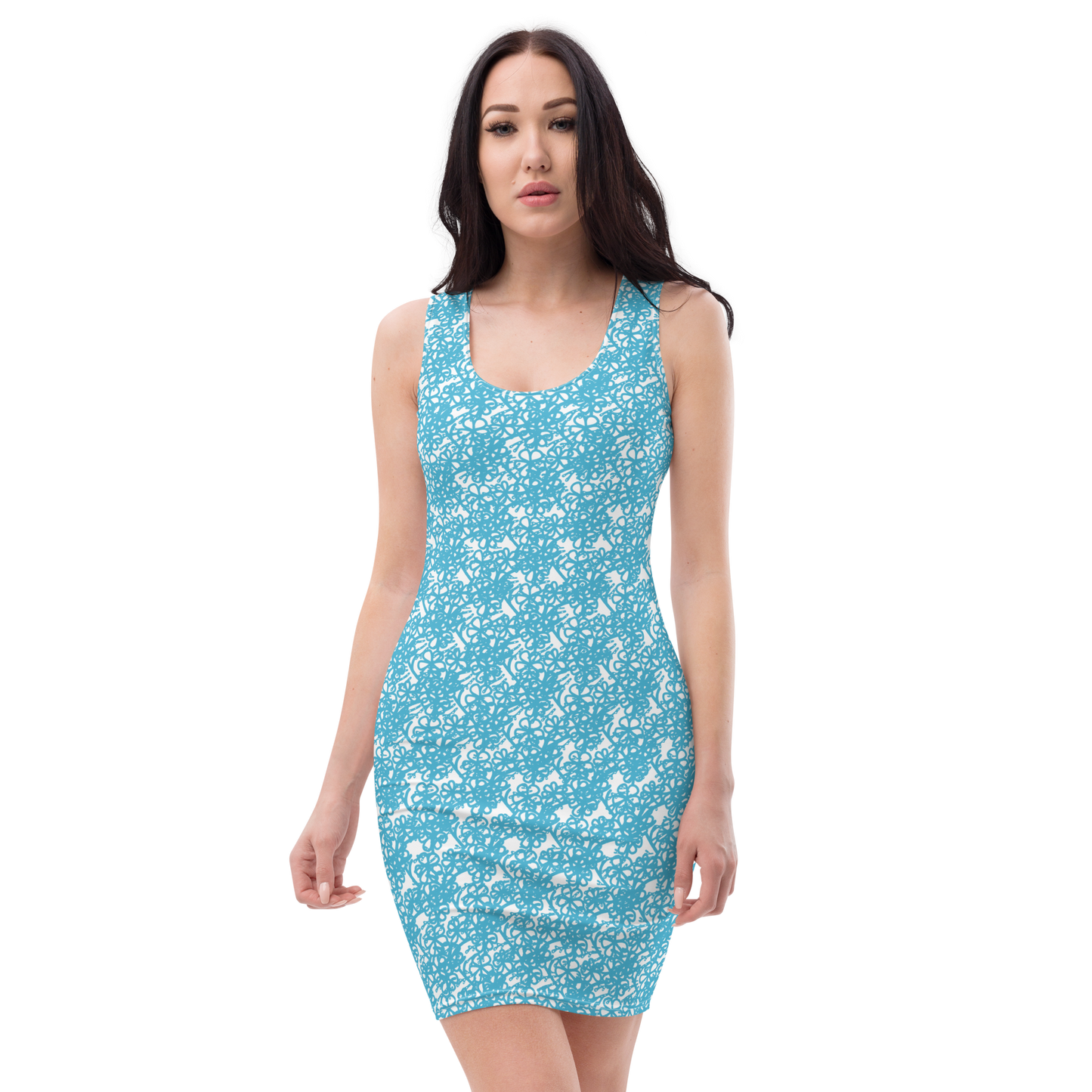 Slim Fit Dress "MORNINGDOVE"