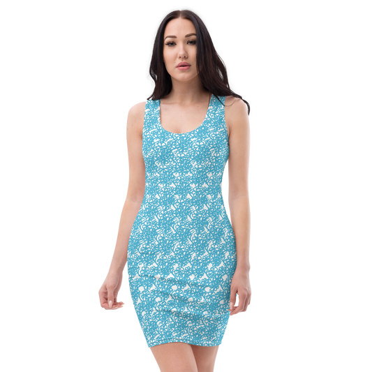 Slim Fit Dress "MORNINGDOVE"