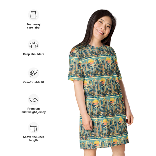 Facile Shirt Dress "LOSFLAGLEROS"