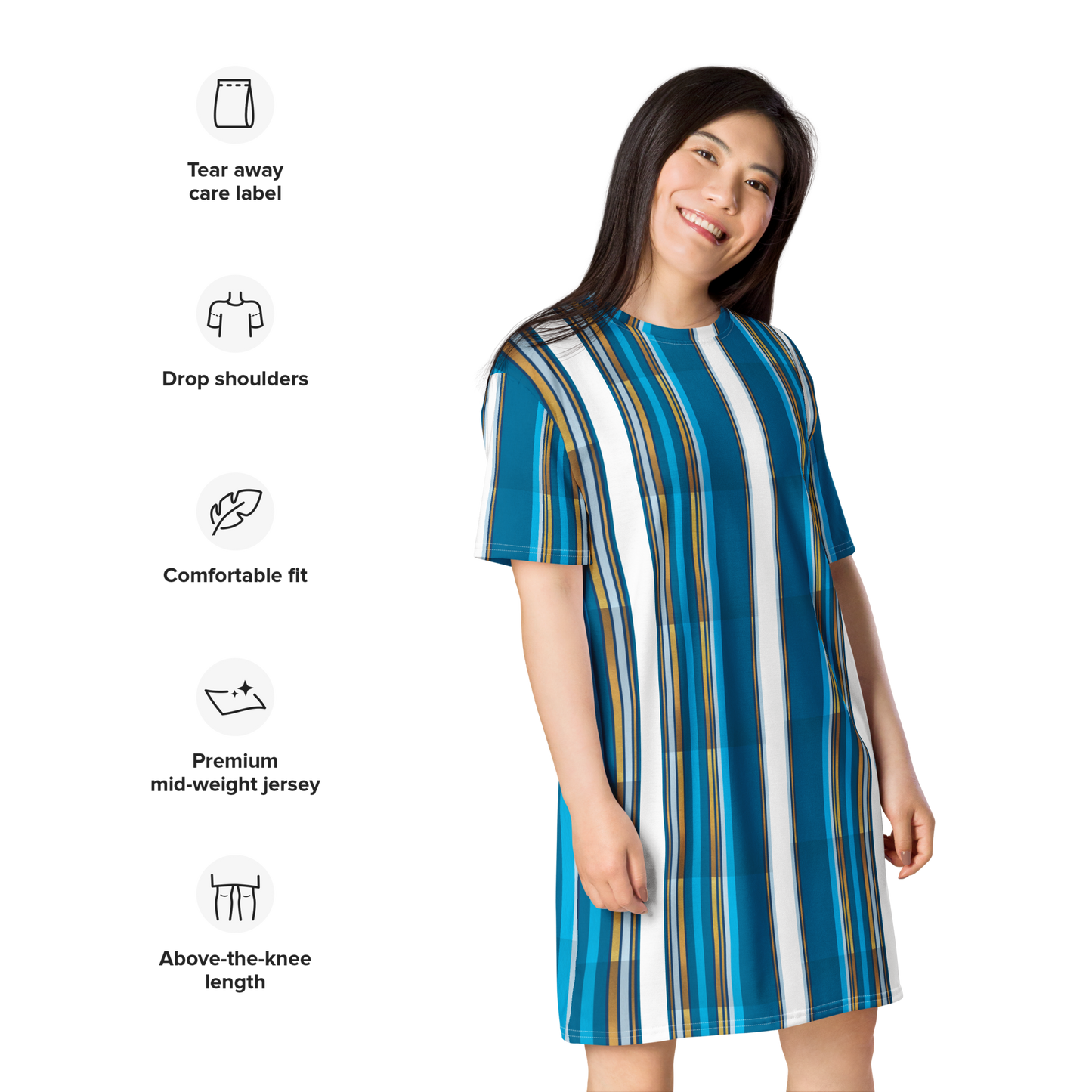 Facile Shirt Dress "JE'LAUDER'"