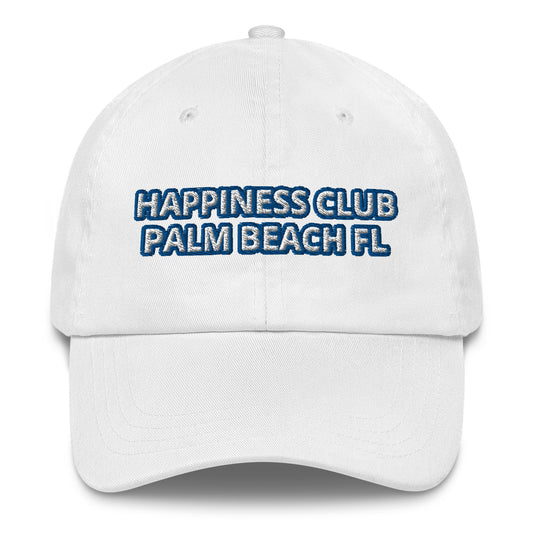 White Hat "HAPPINESS CLUB"