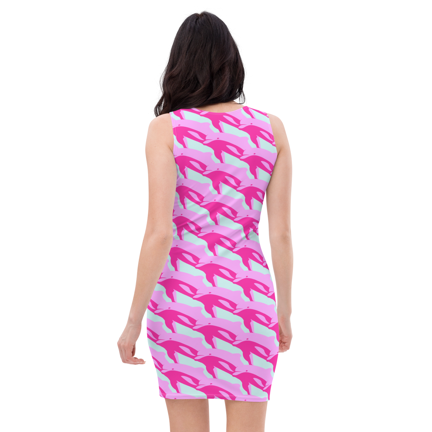 Slim Fit Dress "AMOUR ROSE"