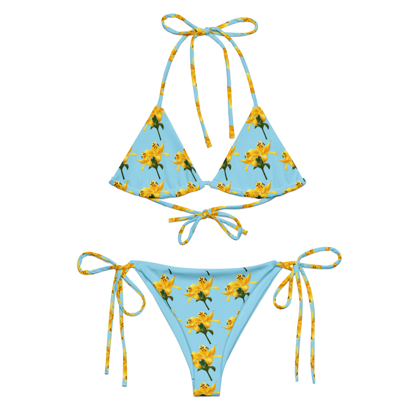 String Bikini "FLORA No.4"