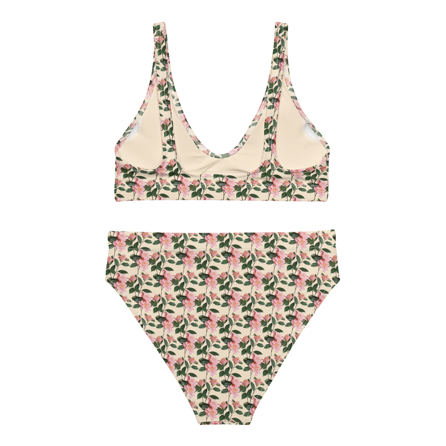 High-Waisted Bikini "FLORA No.1"