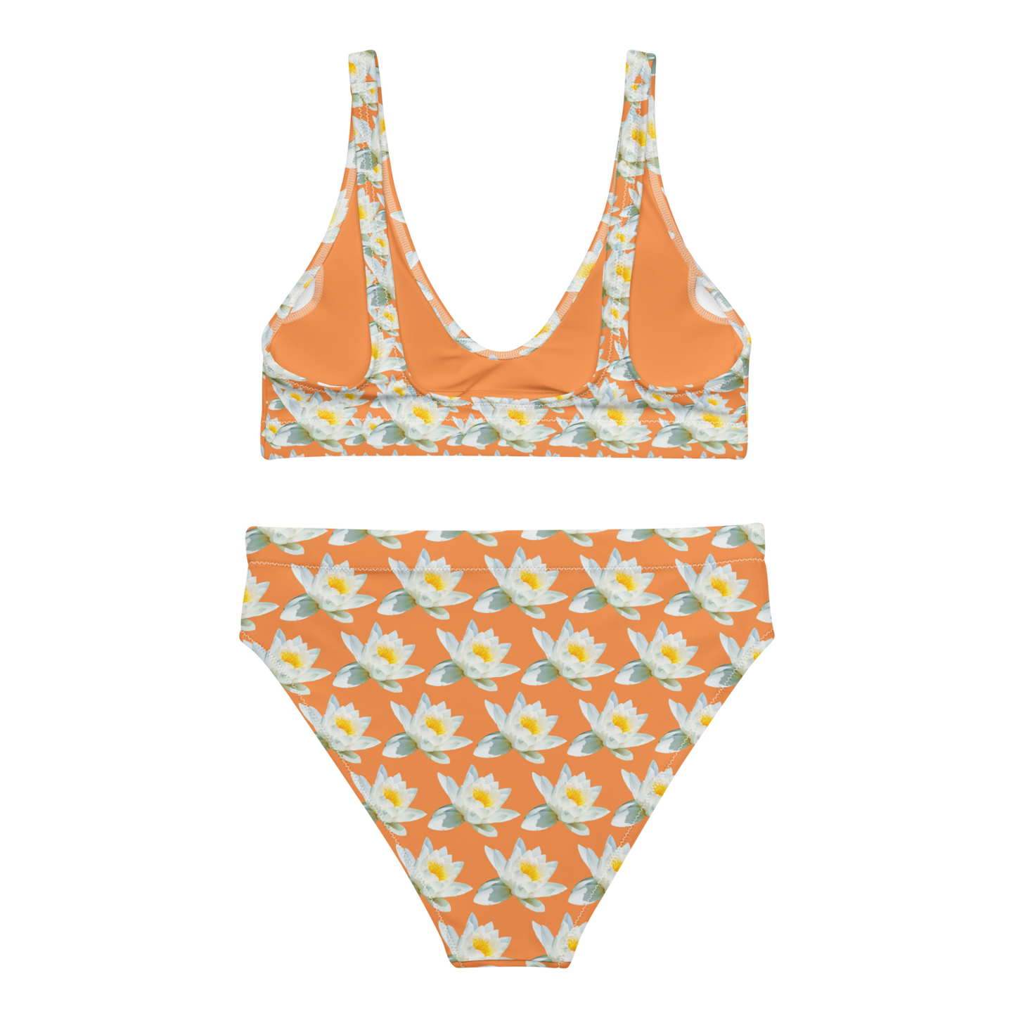 High-Waisted Bikini "FLORA No.5"