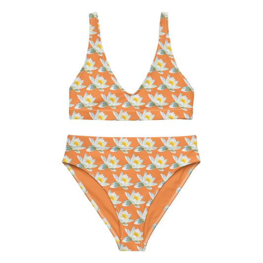 High-Waisted Bikini "FLORA No.5"