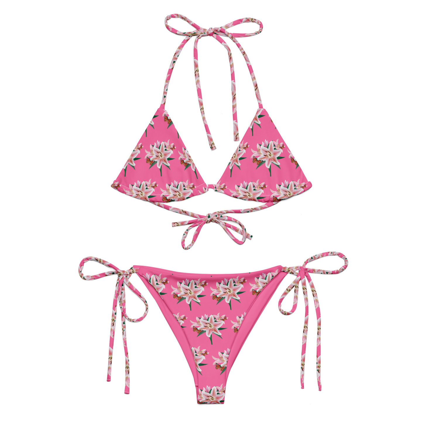 String Bikini "FLORA No.2"