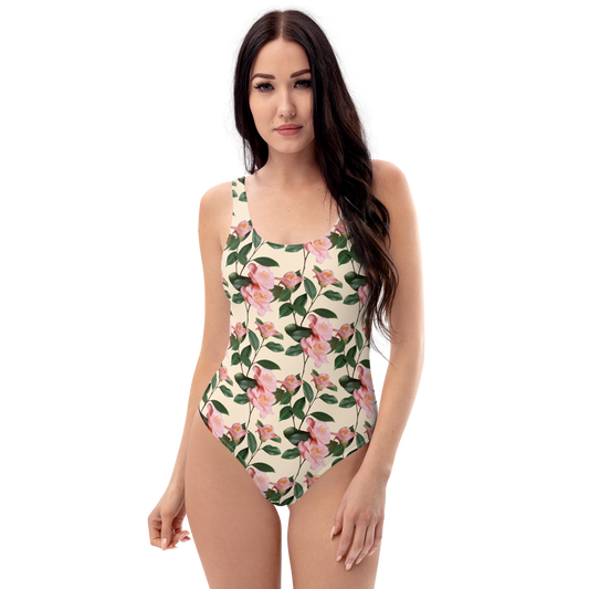 One-Piece Swim Dress "FLORA No.1"